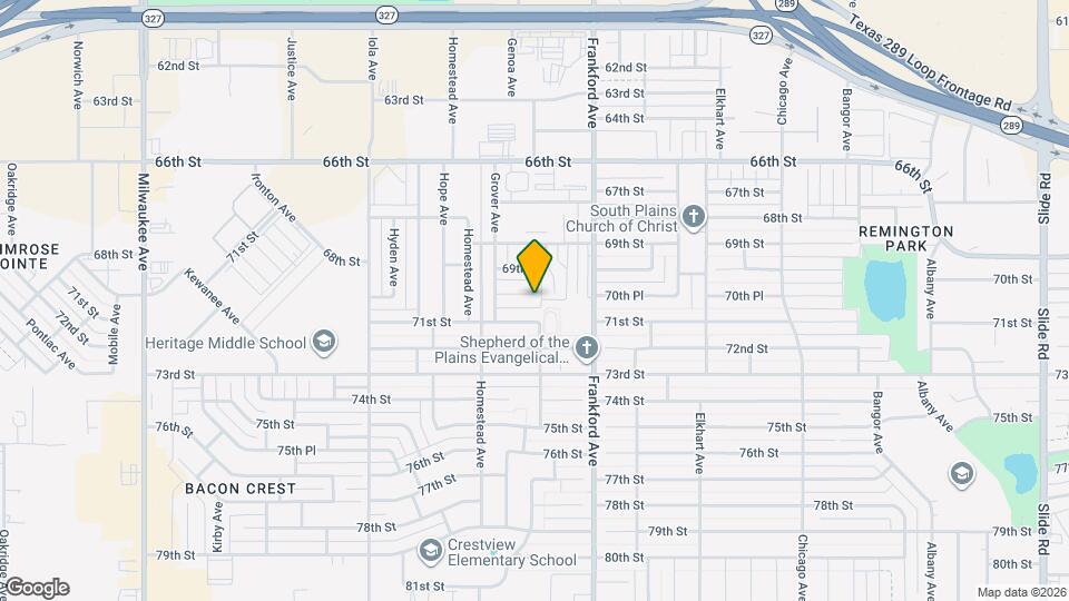 5903 70th St Map and Location Details