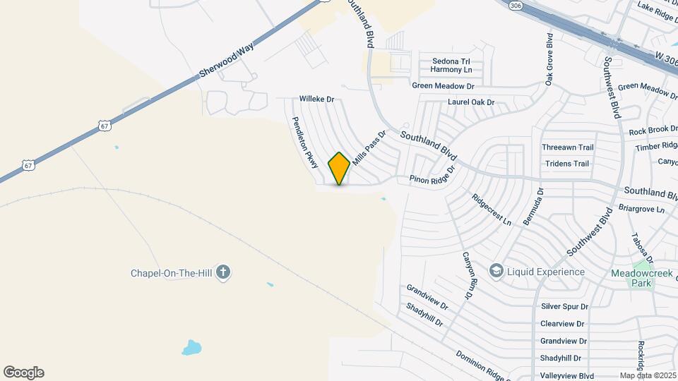 4809 Pinon Ridge Dr Map and Location Details
