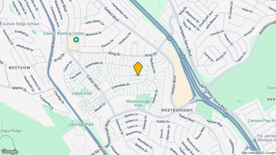 3709 Fairfax Way Map and Location Details