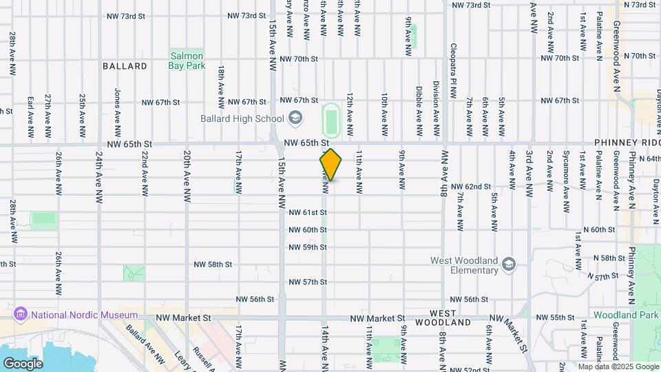6210 14th Ave NW, Unit 301 Mapa y Detalles de la Ubicación