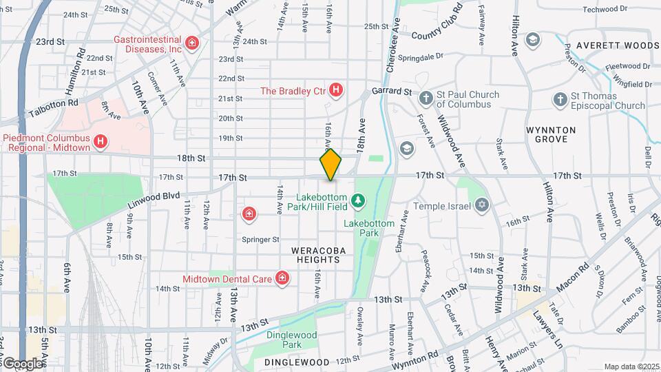 1639 17th Ave Map and Location Details