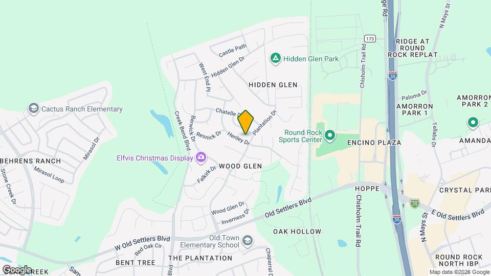 2632 Henley Dr Map and Location Details