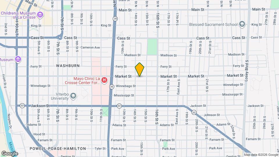 1412 Market St Map and Location Details