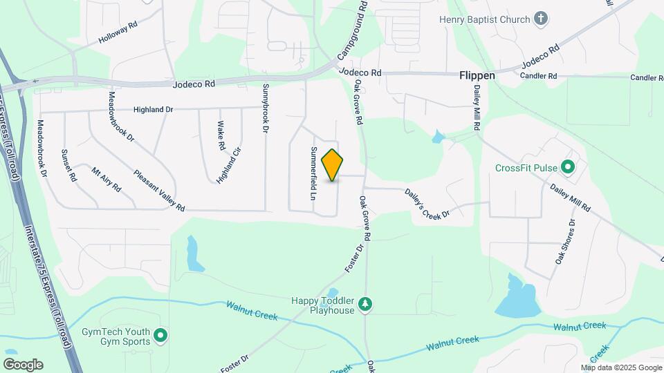 161 Summerfield Dr Map and Location Details