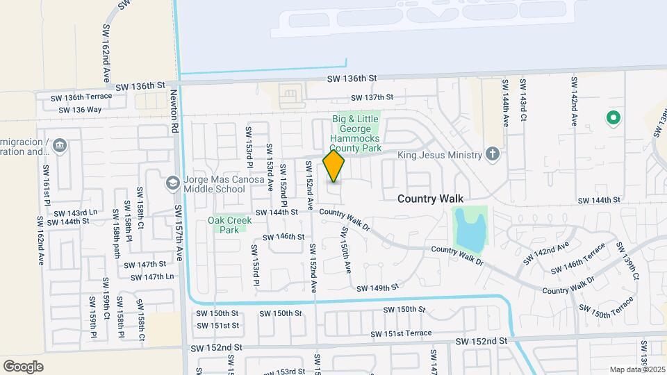 15044 SW 142nd Terrace Map and Location Details