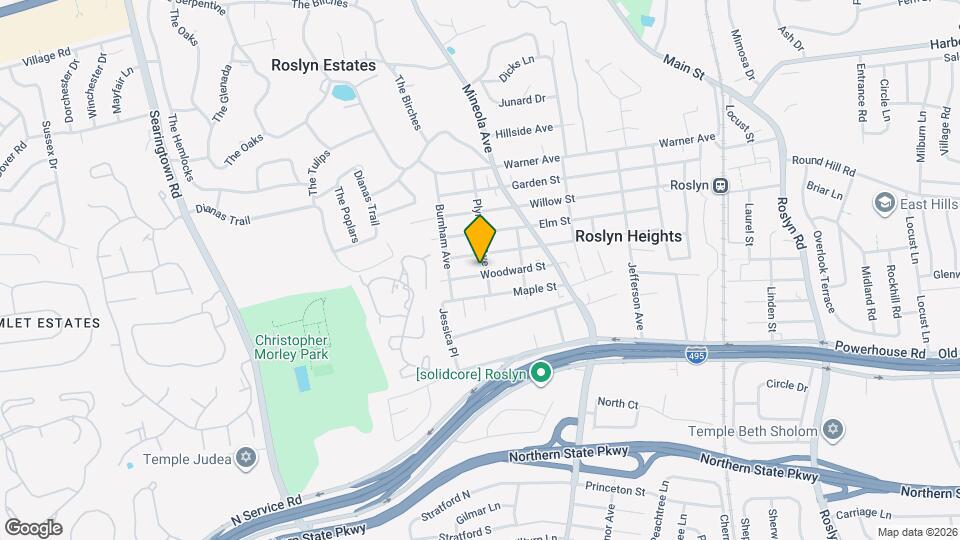 31 Woodward St Map and Location Details