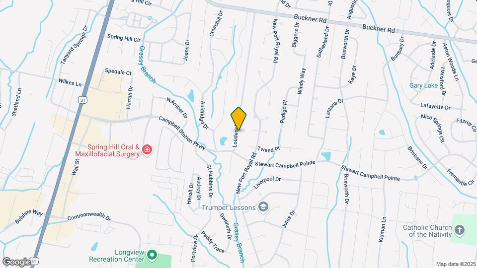 2178 Loudenslager Dr Mapa y Detalles de la Ubicación