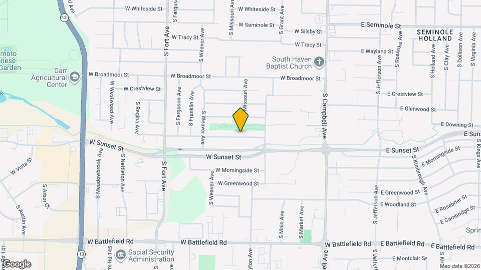 831 W Edgewood St Map and Location Details