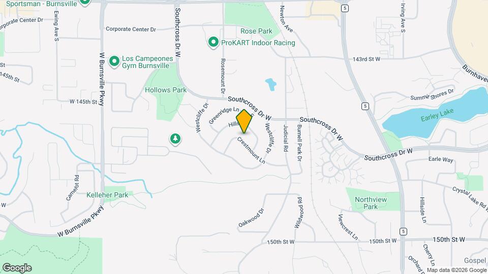2416 Crestmount Ln, Unit WAITA7 Map and Location Details