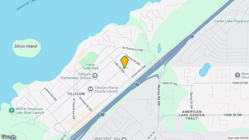 8311 Lake St SW Map and Location Details