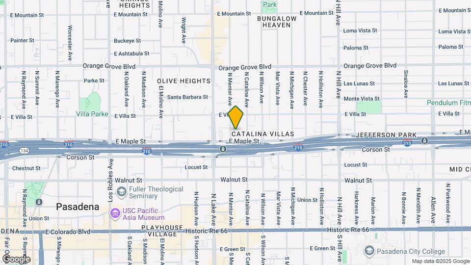 400 N Mentor Ave Mapa y Detalles de la Ubicación