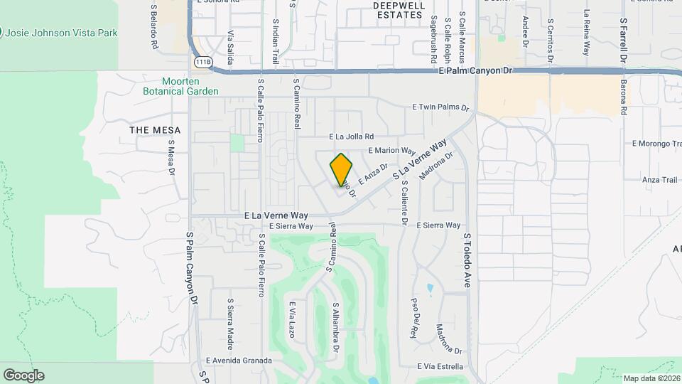 922 E Anza Dr Map and Location Details