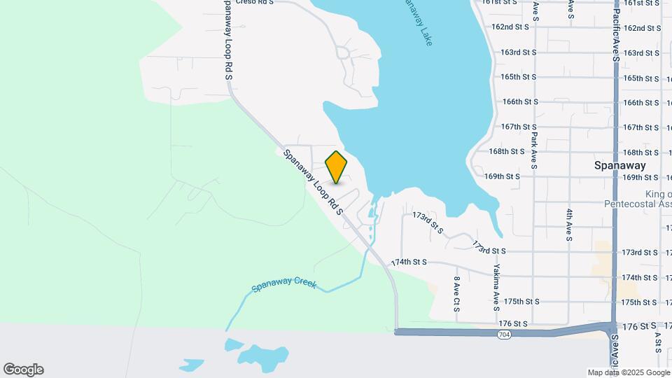 17019 Spanaway Loop Rd S Map and Location Details