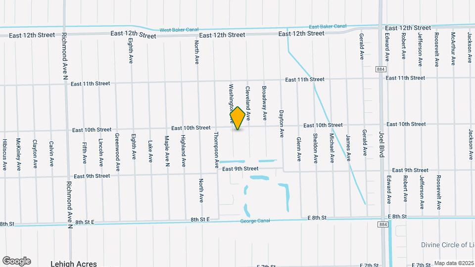 920 Washington Ave Map and Location Details