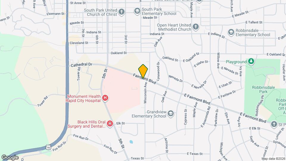 155 Fairmont Blvd Map and Location Details