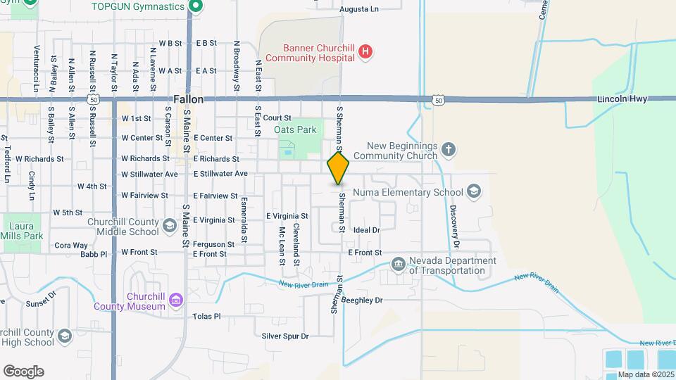 693 Desert Springs Ct Map and Location Details