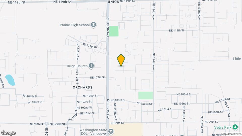 10809 NE 119th Pl Map and Location Details