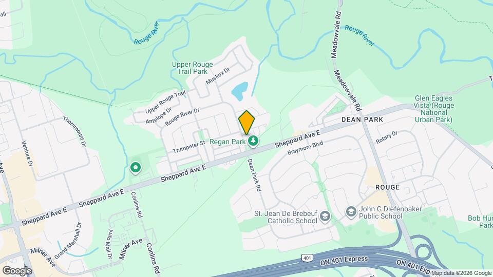 224 Rouge River Dr Map and Location Details