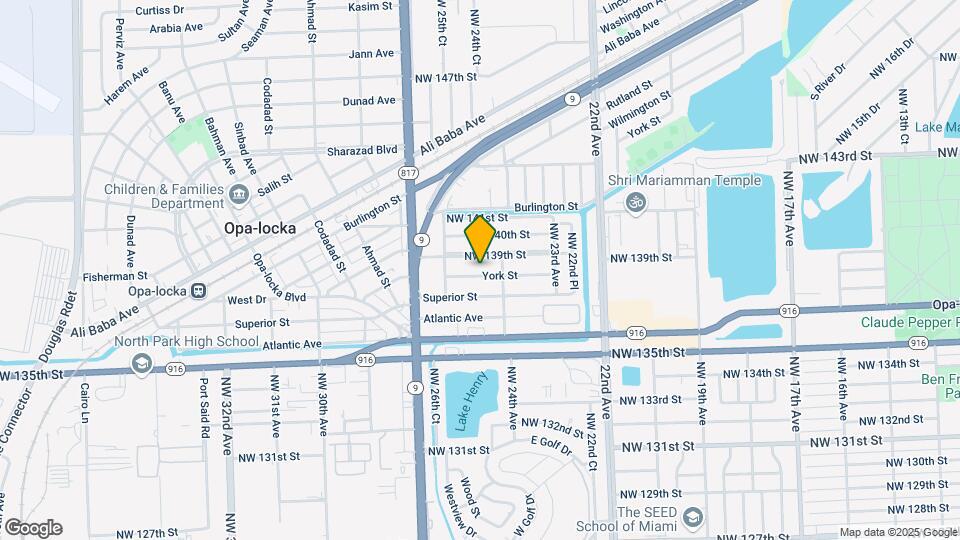 2545 York St Map and Location Details