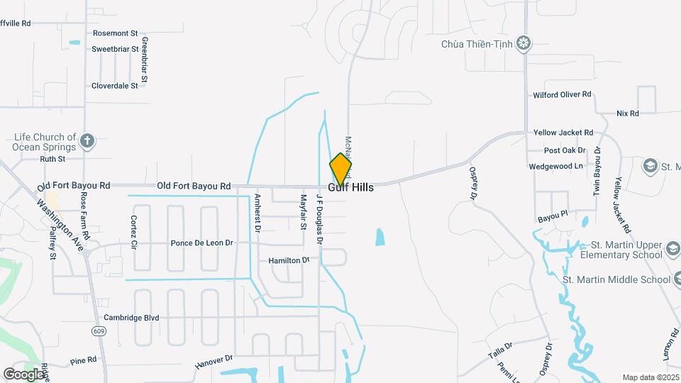 5400 Old Fort Bayou Rd Map and Location Details