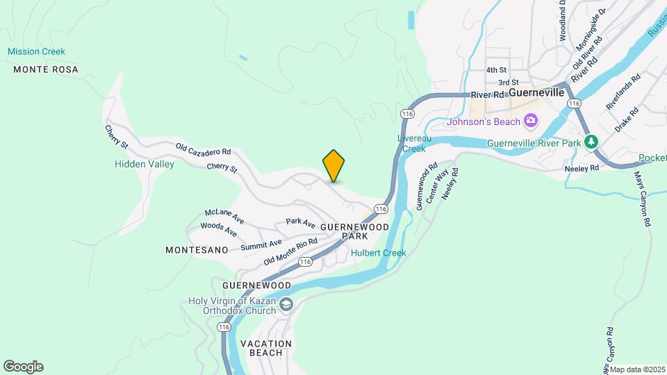 14193 Old Cazadero Rd Mapa y Detalles de la Ubicación