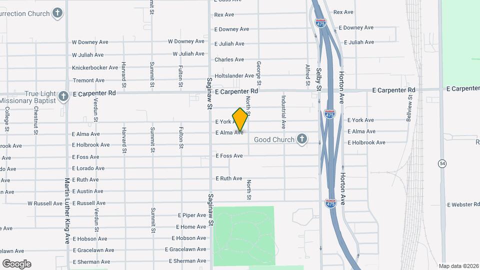 762 E Alma Ave Map and Location Details