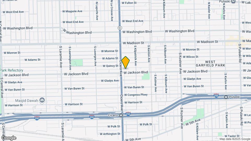 4740 W Jackson Blvd Mapa y Detalles de la Ubicación