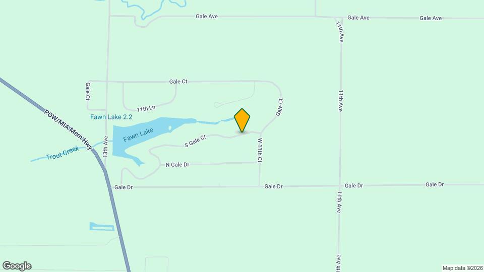 1123 S Gale Ct Map and Location Details