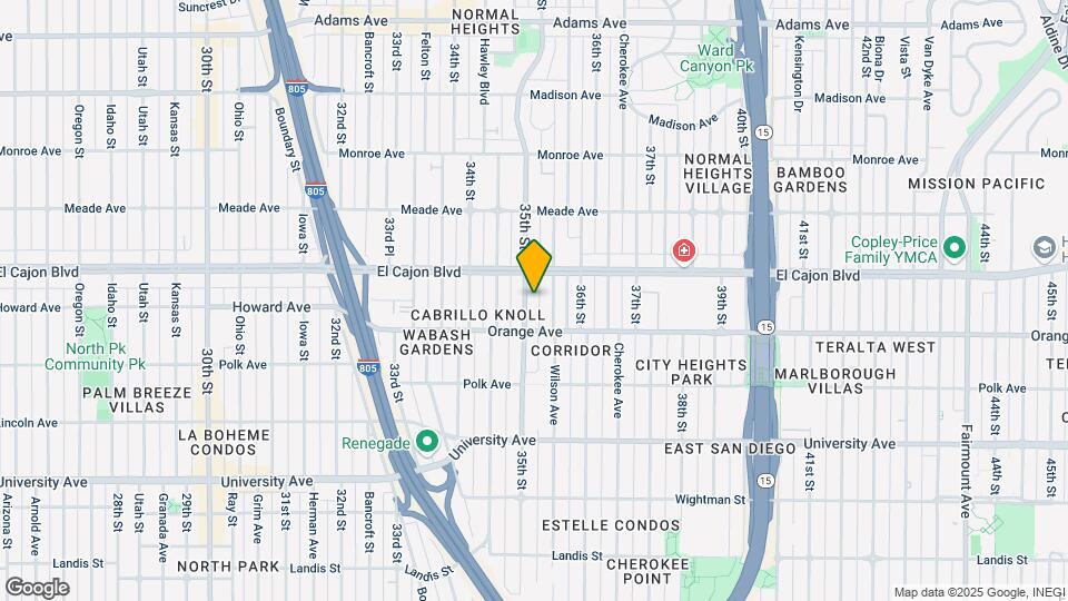 4247-4253 35th St Map and Location Details