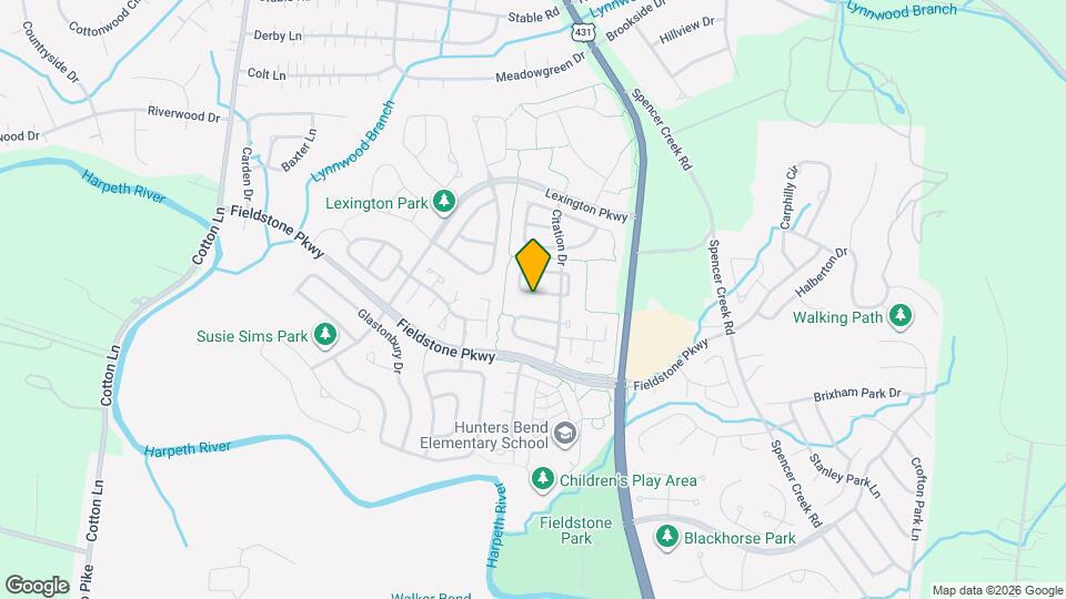 260 Ben Brush Cir Map and Location Details