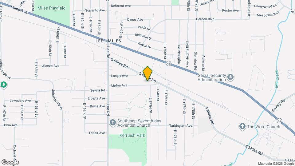 17201 Lipton Ave Map and Location Details