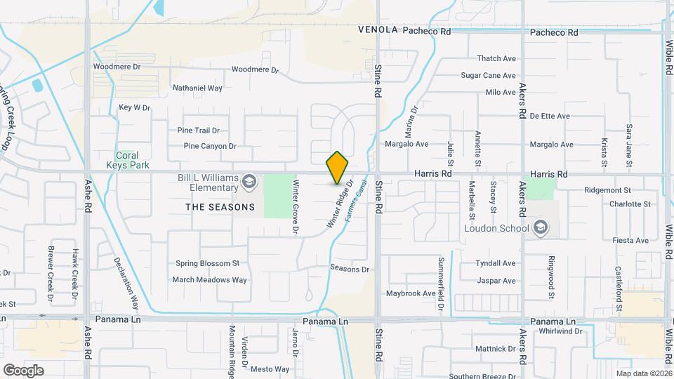 5009 Glacier Canyon Ct Map and Location Details
