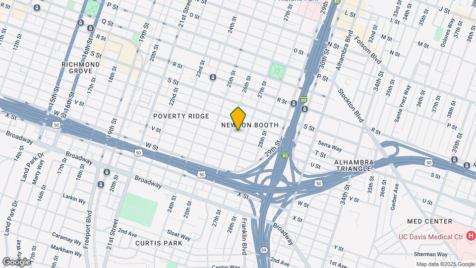 2615 U St Map and Location Details