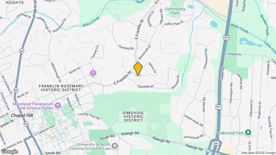 102 Jones St Map and Location Details