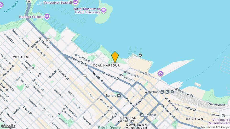 1163 W Cordova St Map and Location Details