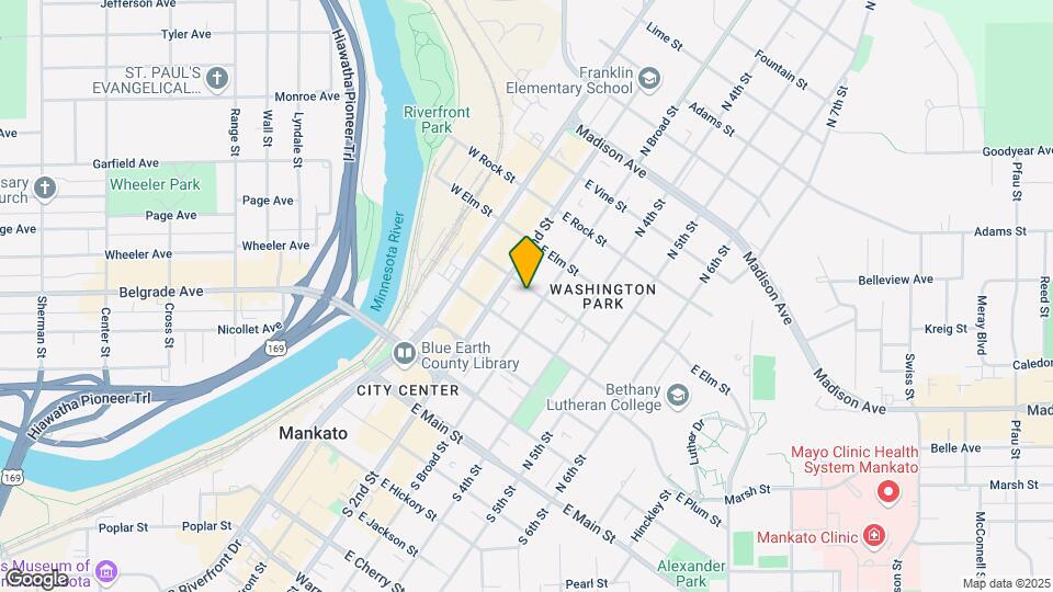 217 E Spring St Map and Location Details