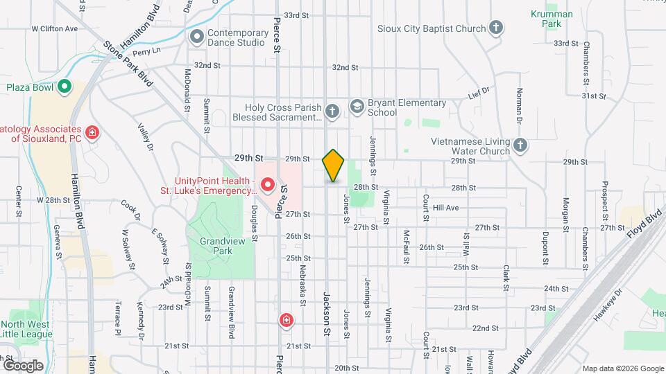 705 28th St, Unit 705 Map and Location Details