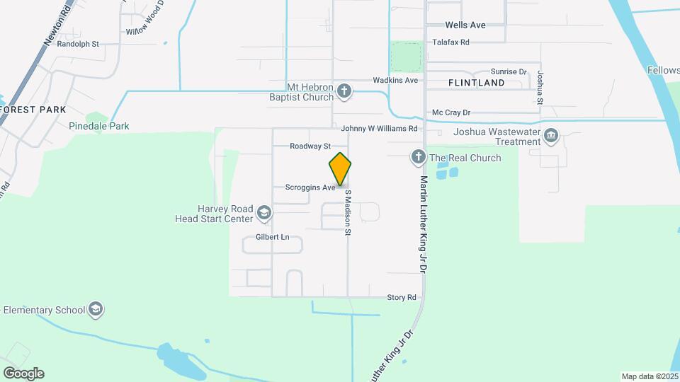 602 Scroggins Ave Map and Location Details