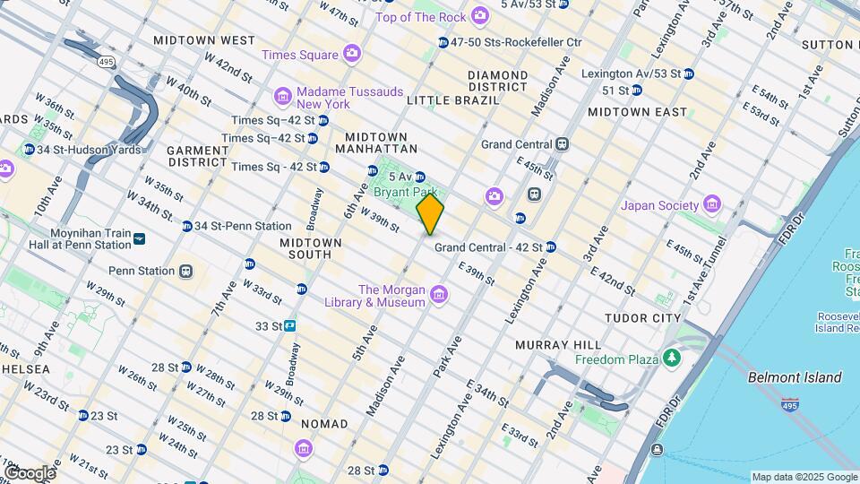 445 5th Ave Map and Location Details