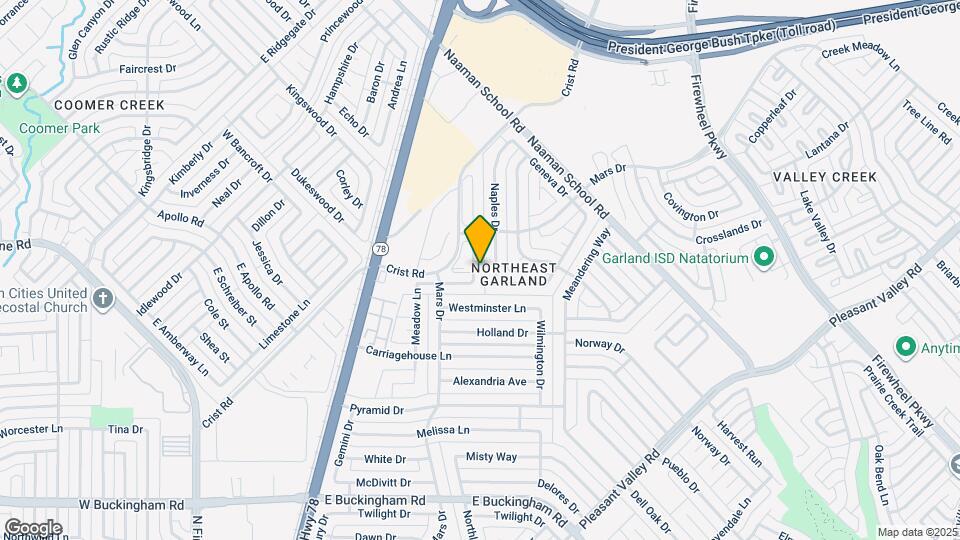 2714 Cedar Brook Dr Map and Location Details