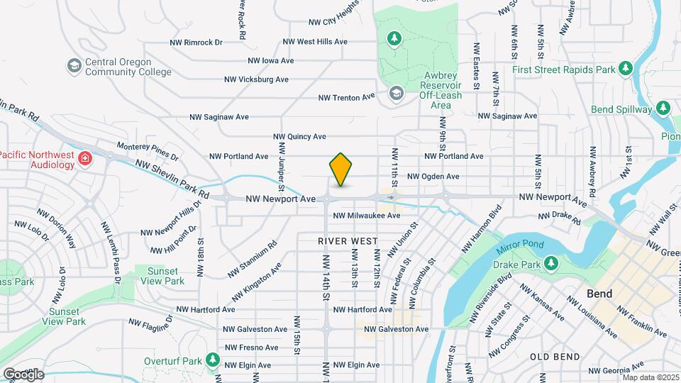 1372 NW Newport Ave Map and Location Details