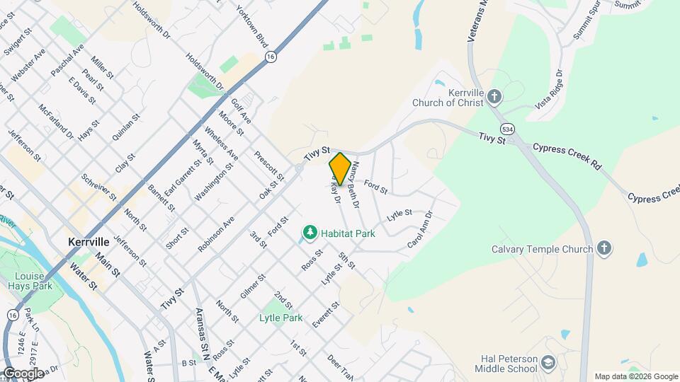 1102 Donna Kay Dr Map and Location Details