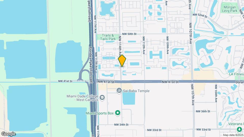 4318 NW 113th Pl Mapa y Detalles de la Ubicación