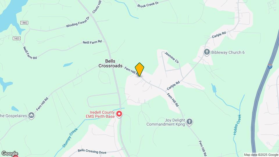 445 Fern Hill Rd Map and Location Details