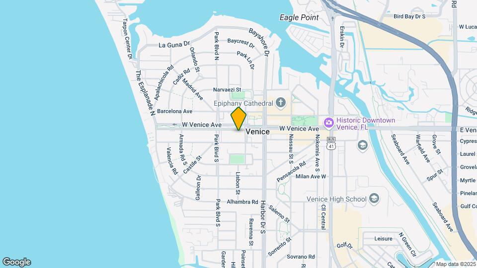 501 Venice Ave W Map and Location Details