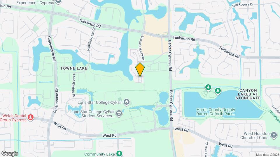 9404 Caddo Ridge Ln Map and Location Details