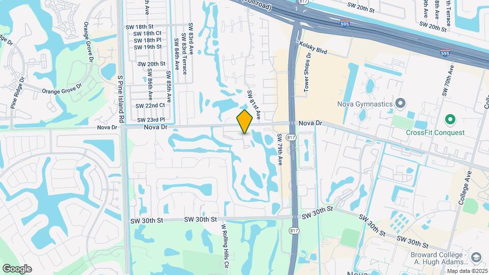 2440 SW 81st Ave Map and Location Details