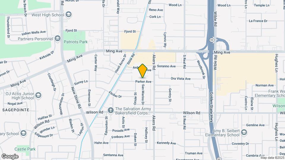 4124 Parker Ave Map and Location Details