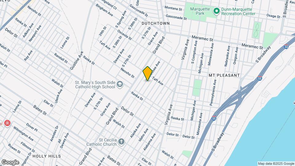 4624 Tennessee Ave Map and Location Details