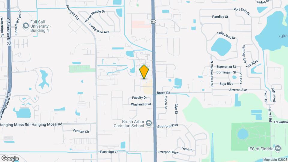 7429 Daniel Webster Dr Map and Location Details